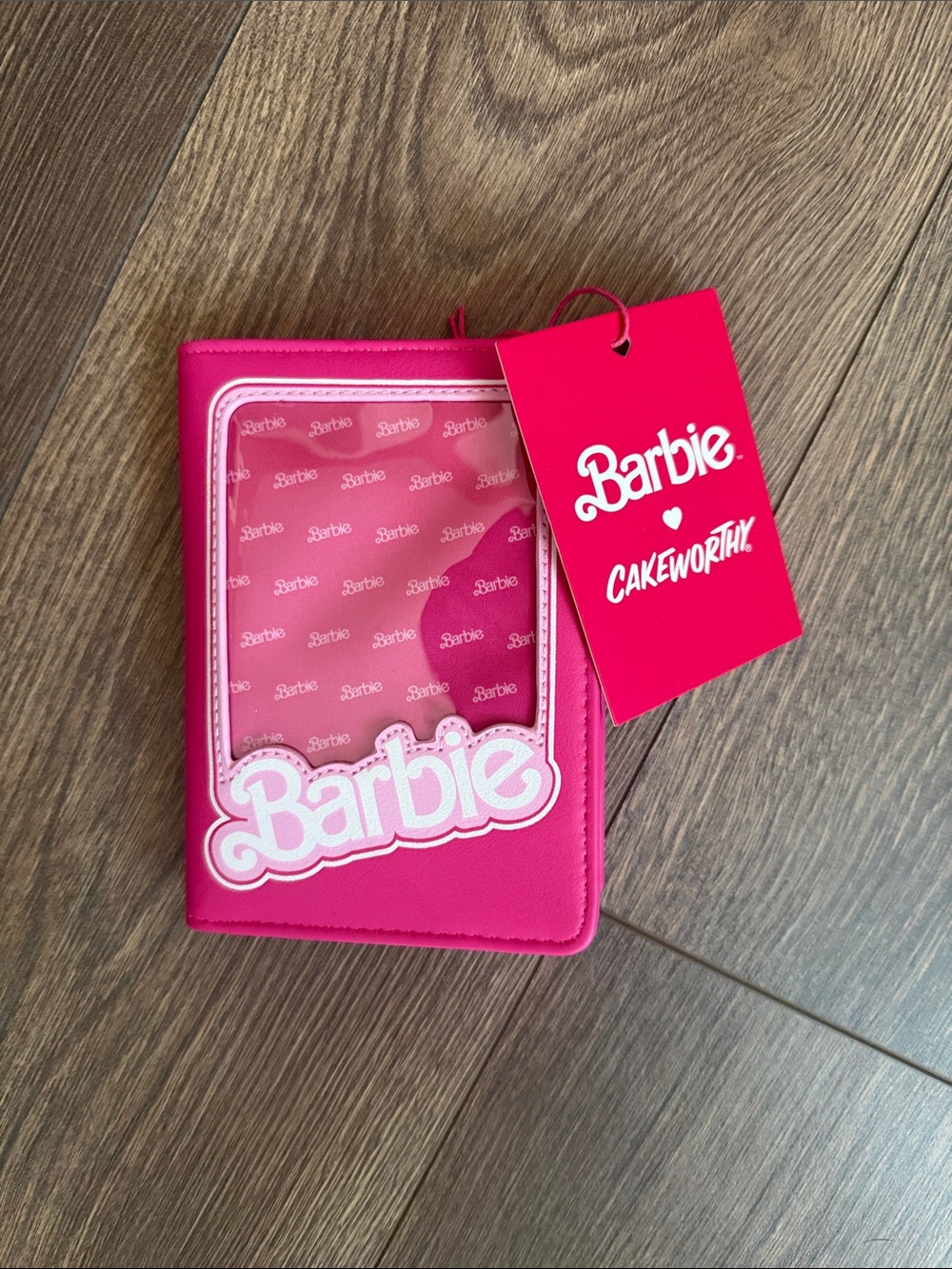 Barbie Hot Pink Vinyl ID Passport Holder